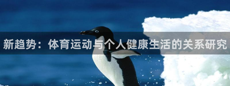 三亿体育登录：新趋势：体育运动与个人健康生活的关系研究